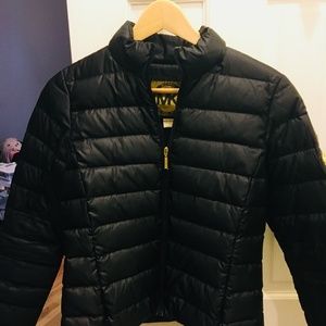 Michael Kors Lightweight Down Jacket with Emblem